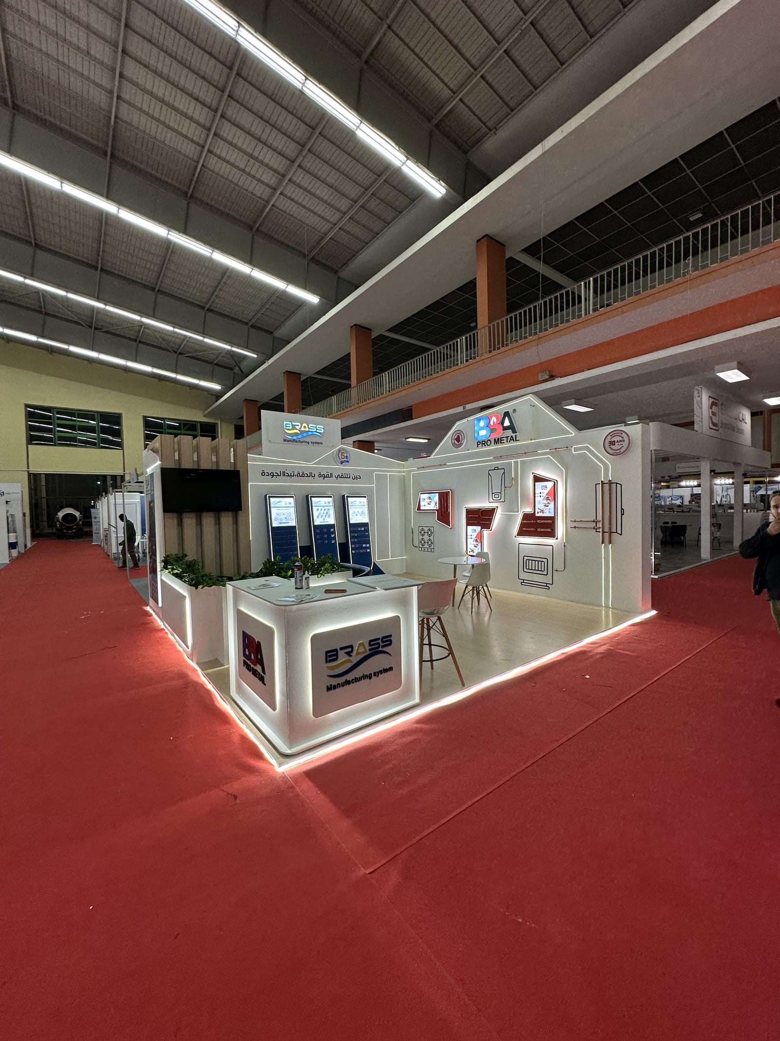 Stand BBA Pro Metal / Brass en salon professionnel